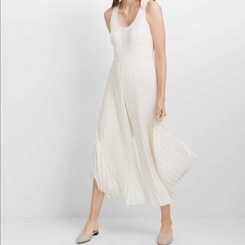 Club Monaco White Izee Jumpsuit